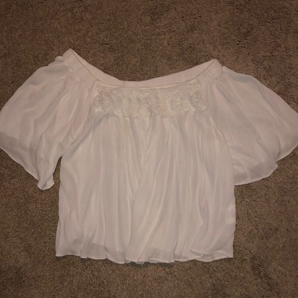 SUPER CUTE OFF THE SHOULDER TOP